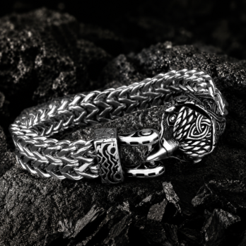 bracelet-maille-spiga-corbeau-dodin